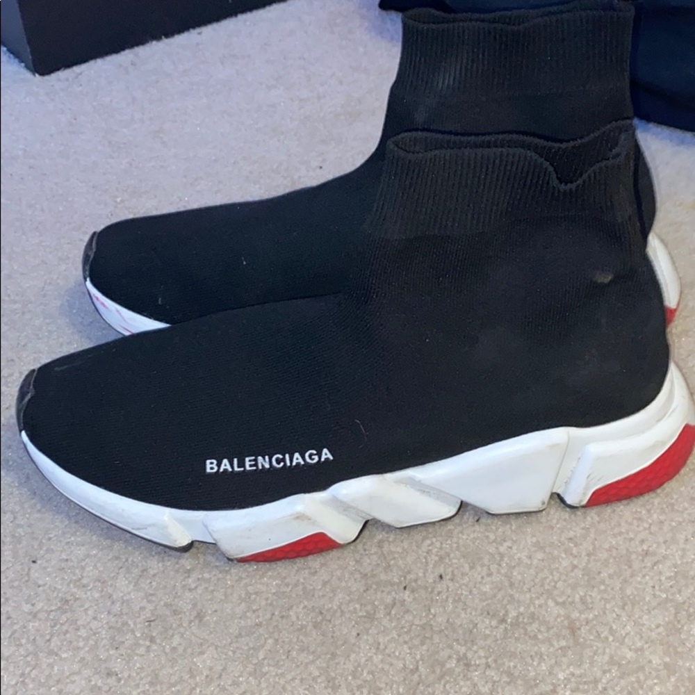 Balenciaga high top mesh